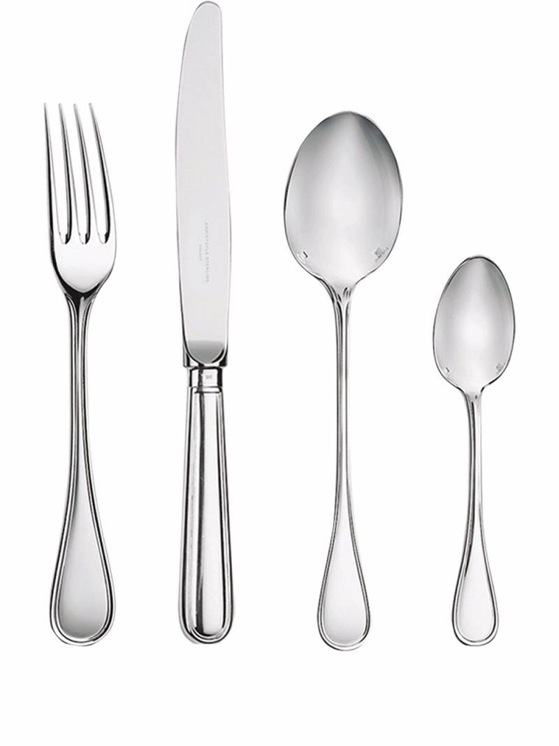 Christofle Albi 48-piece silver-plated flatware set von Christofle