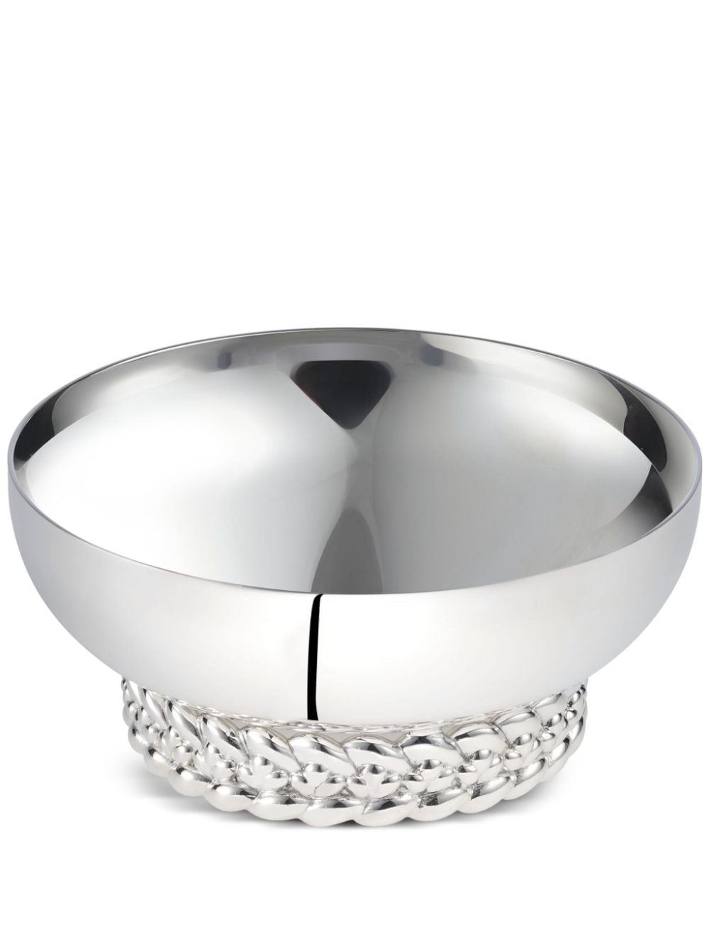 Christofle Babylone silver-plated bowl (14cm) von Christofle