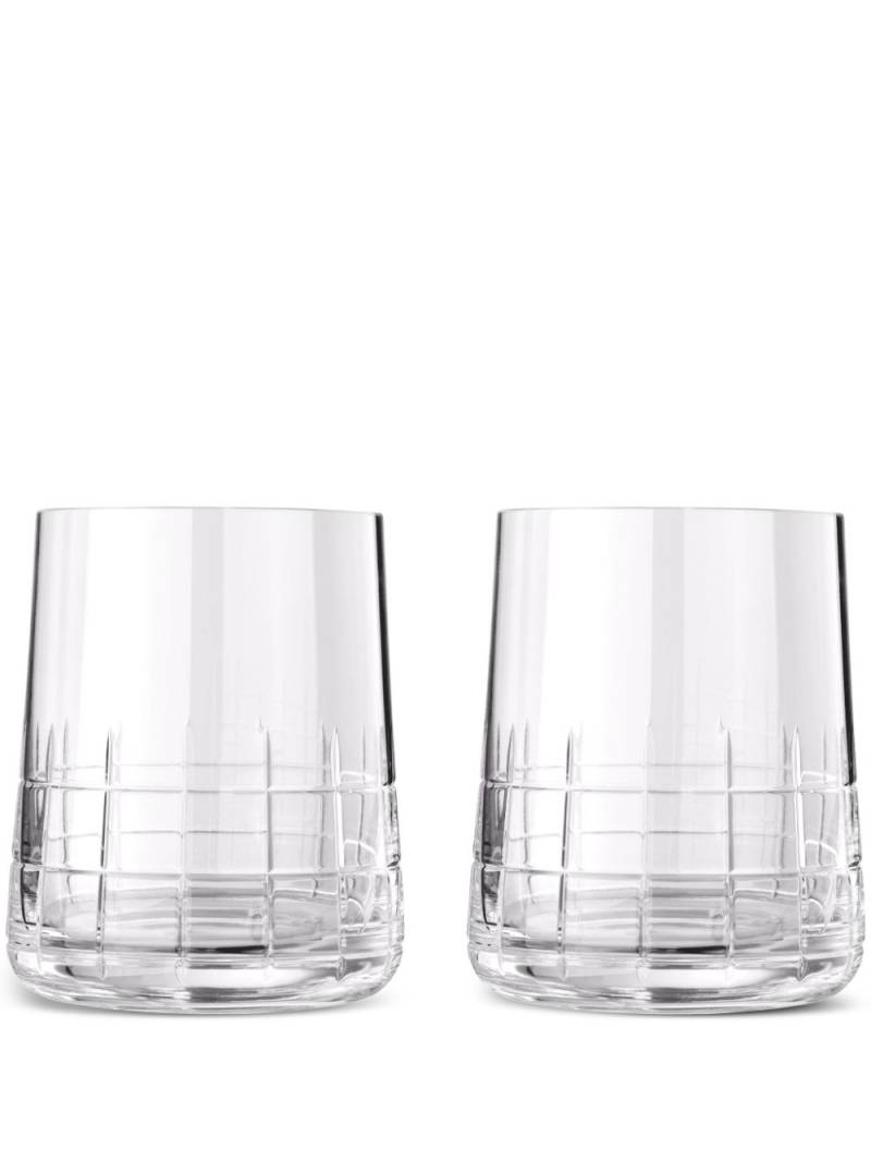 Christofle Graphik water goblets (set of two) - White von Christofle