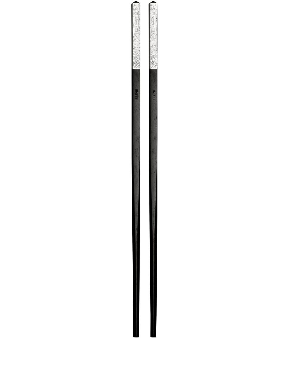 Christofle Jardin d'Eden silver plated chopsticks von Christofle