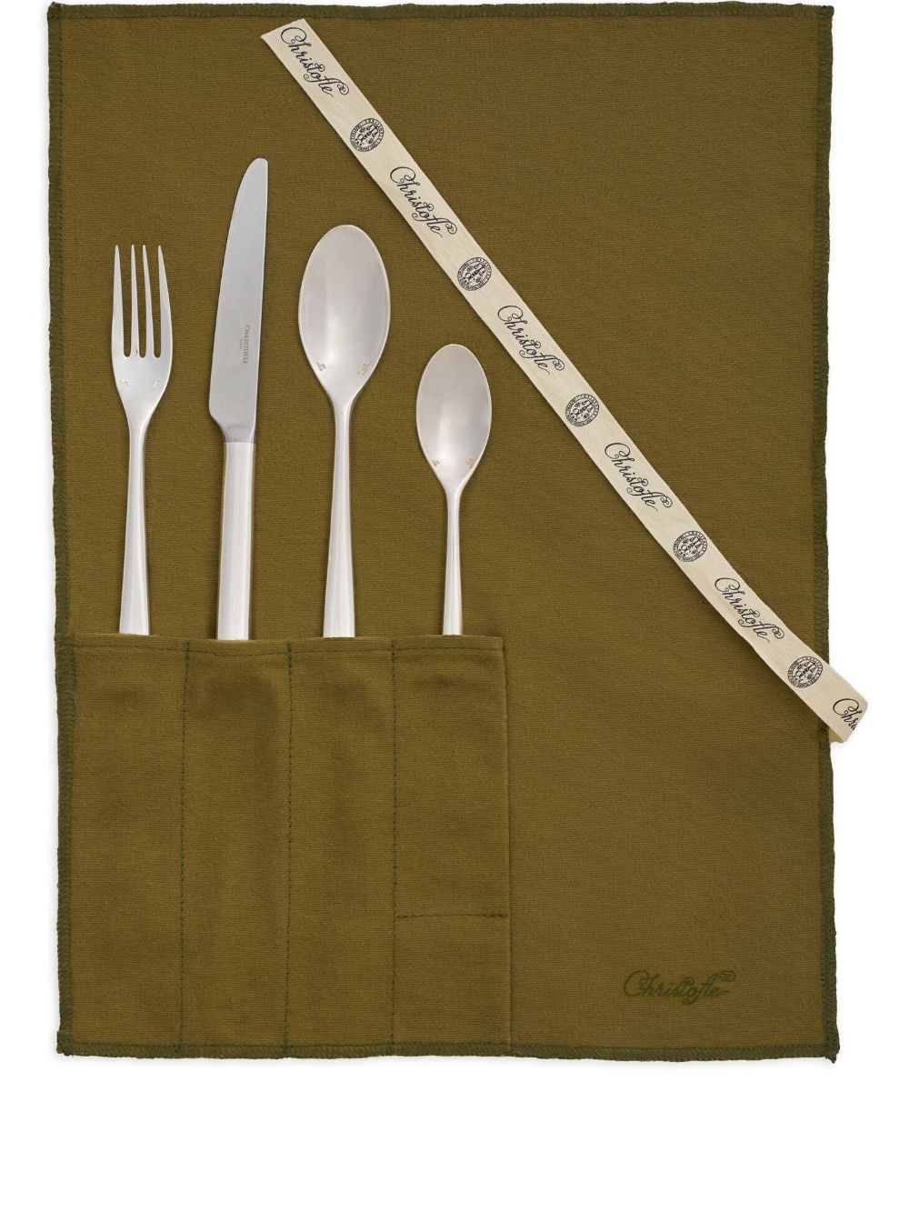 Christofle medium La Trousse Mood individual cutlery set - Silver von Christofle