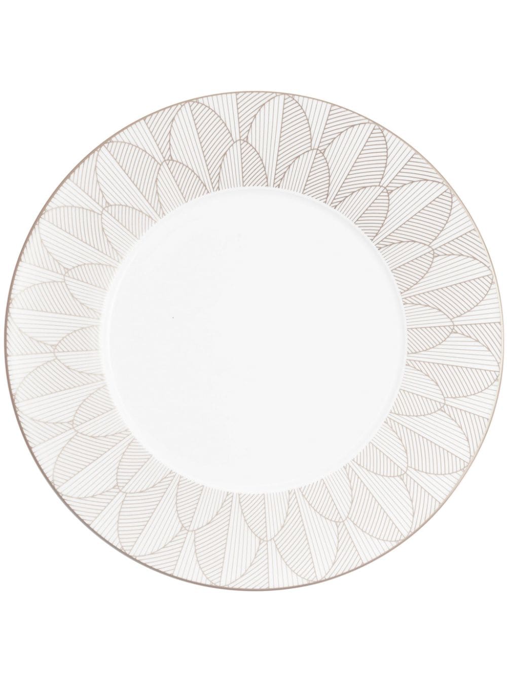 Christofle Platinium Malmaison Impérial dinner plate - White von Christofle