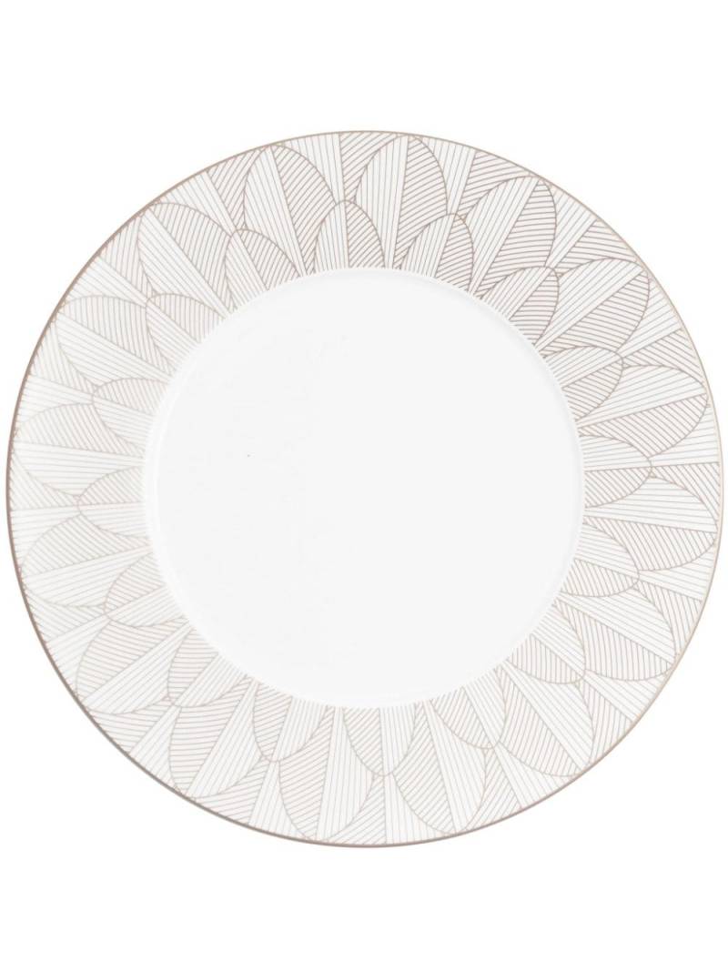 Christofle Platinium Malmaison Impérial dinner plate - White von Christofle