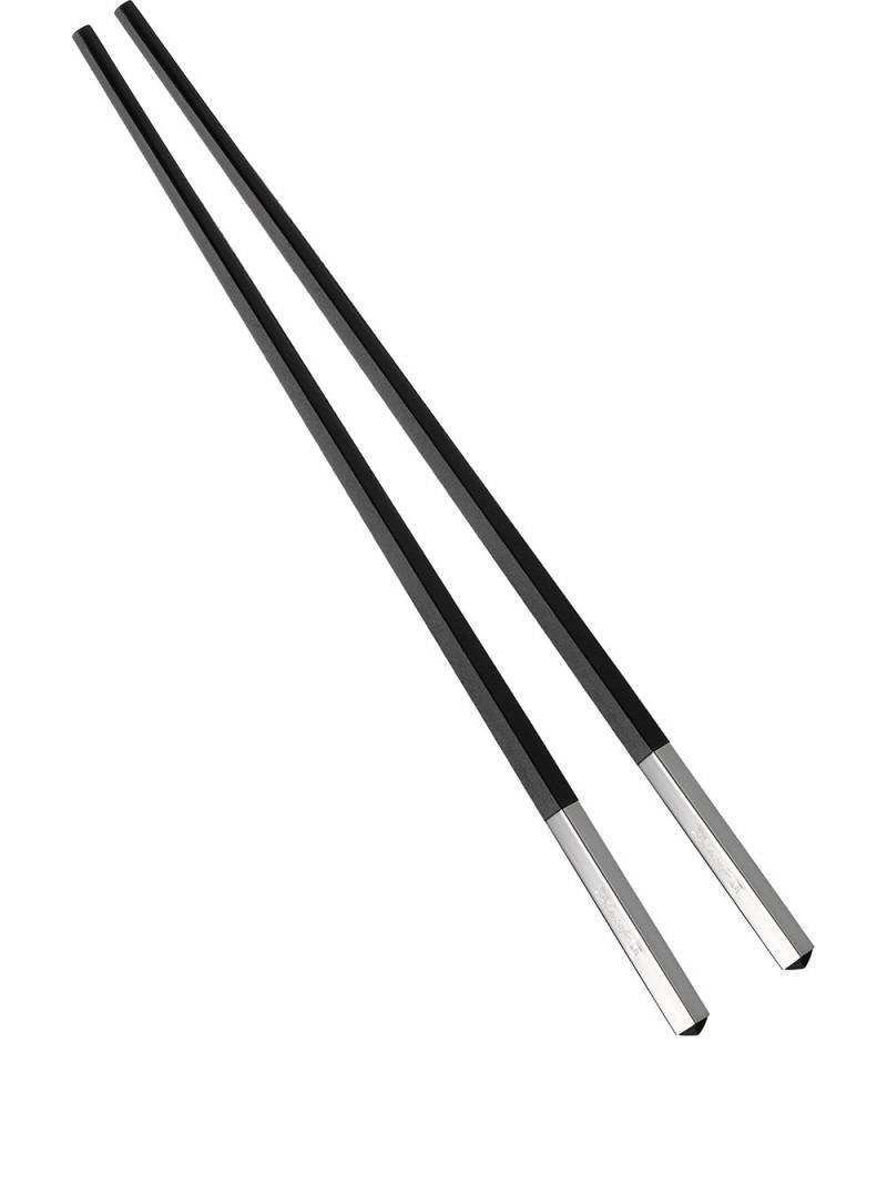 Christofle Uni Chinese silver-plated chopsticks - Black von Christofle