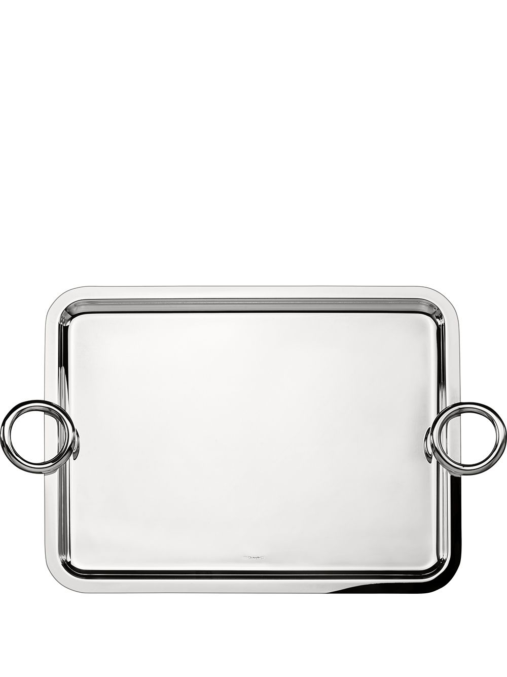 Christofle Vertigo 43cm x 31cm silver-plated rectangular tray von Christofle