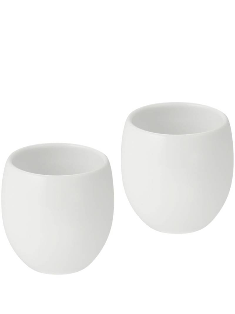 Christofle porcelain espresso cups (set of two) - White von Christofle