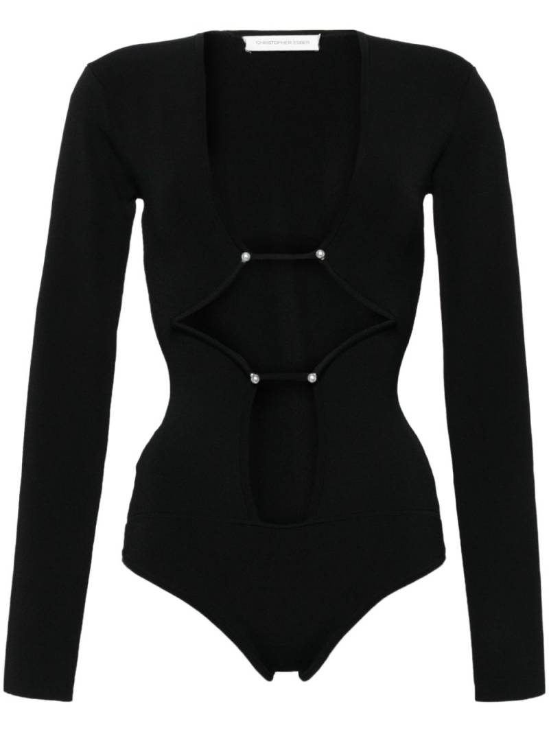 Christopher Esber Bracket playsuit - Black von Christopher Esber