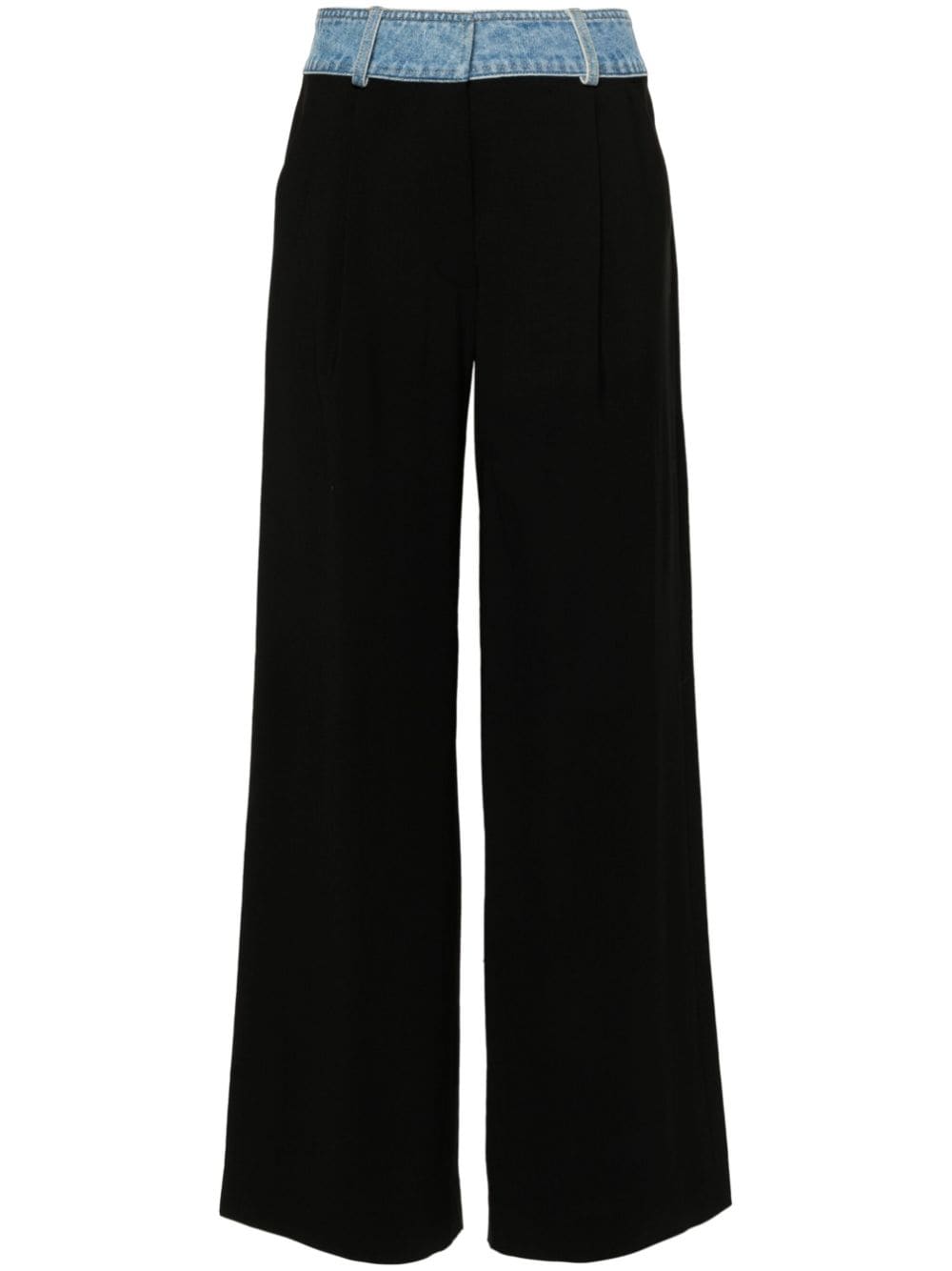 Christopher Esber Deconstruct wide-leg trousers - Black von Christopher Esber