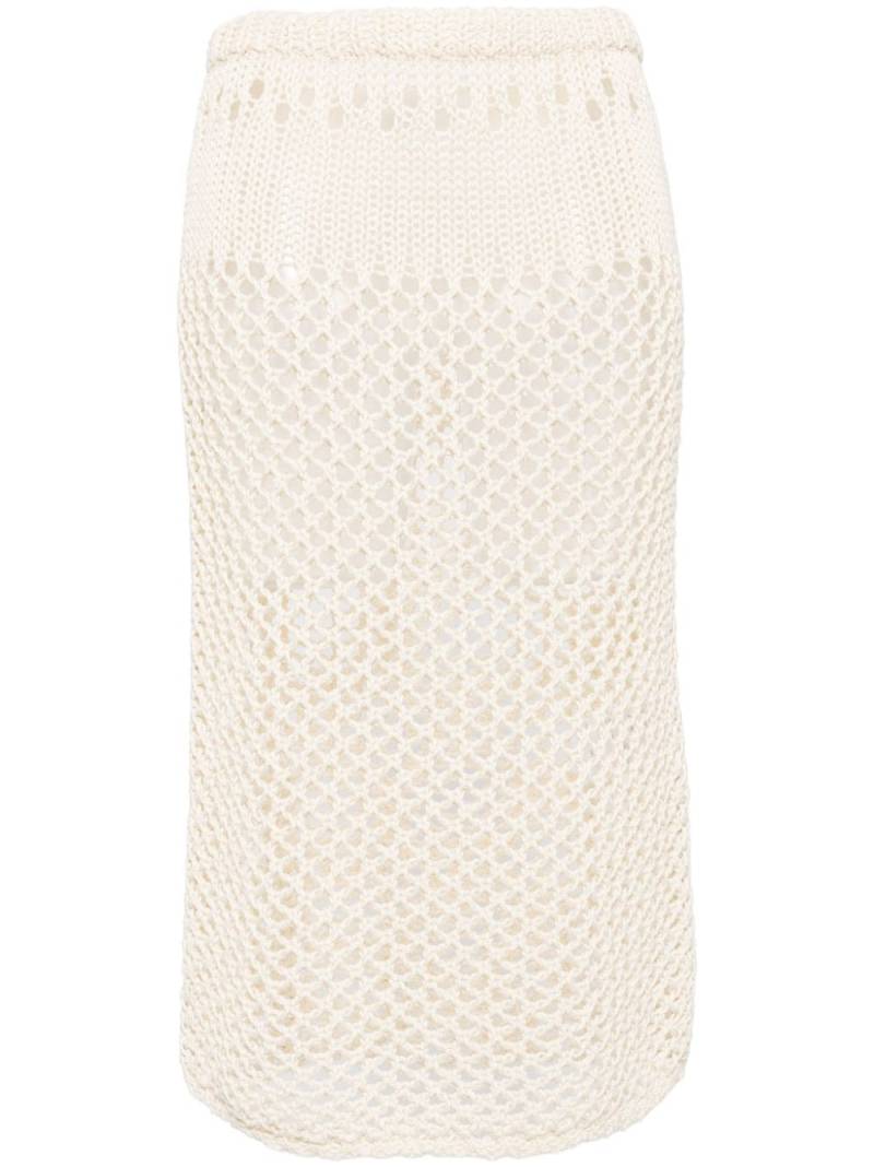 Christopher Esber Fractus skirt - Neutrals von Christopher Esber