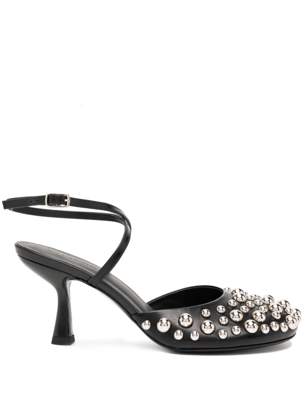 Christopher Esber Hayden studded heel sandals - Black von Christopher Esber