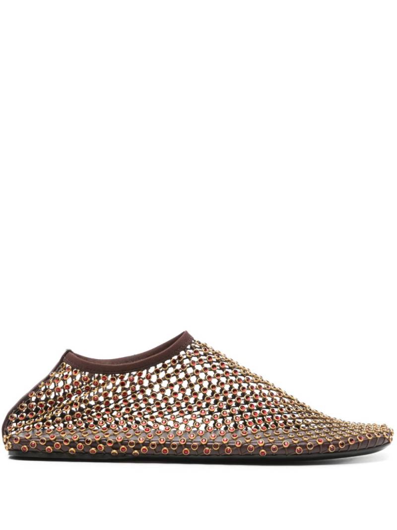 Christopher Esber Minette ballet flats - Brown von Christopher Esber