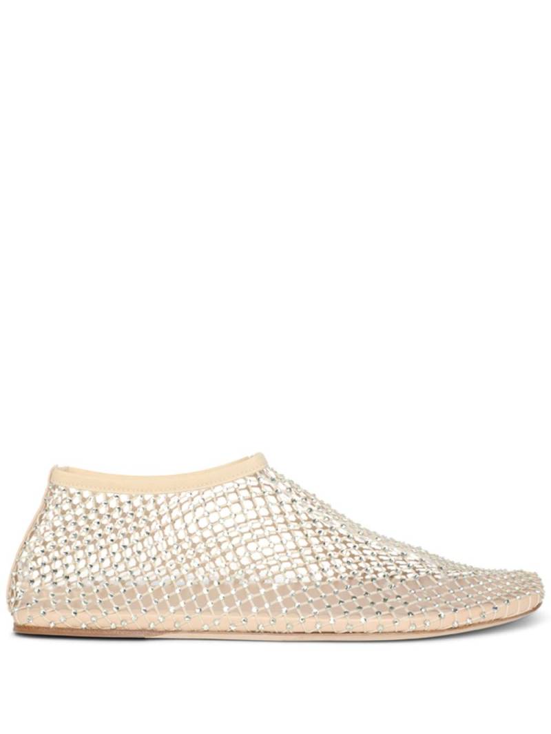 Christopher Esber Minette mesh ballerina shoes - Neutrals von Christopher Esber