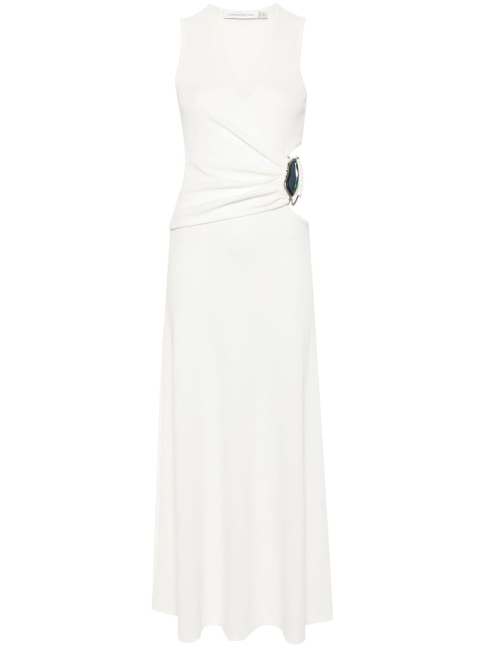 Christopher Esber Moodstone maxi dress - White von Christopher Esber