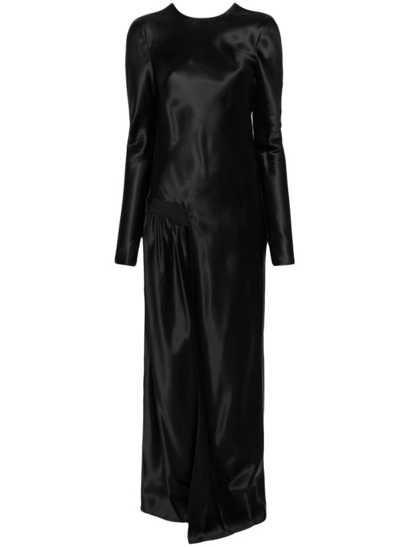 Christopher Esber Palladium satin maxi dress - Black von Christopher Esber