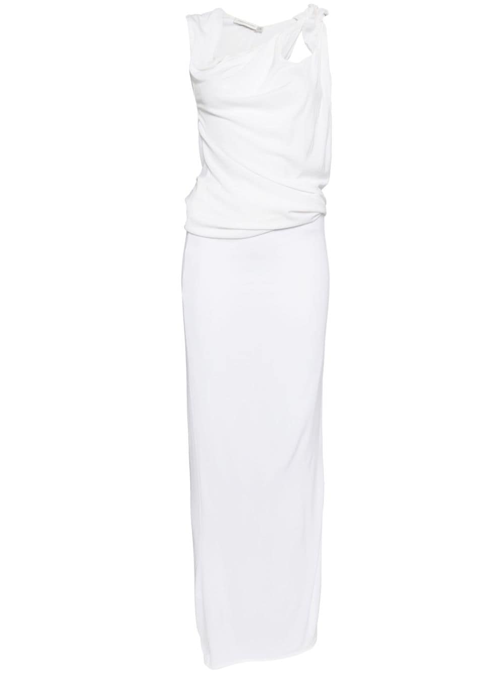 Christopher Esber Ravelled jersey dress - White von Christopher Esber