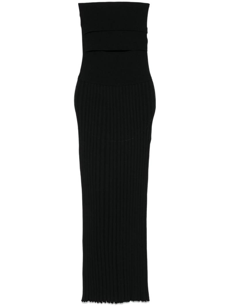 Christopher Esber Slash maxi dress - Black von Christopher Esber