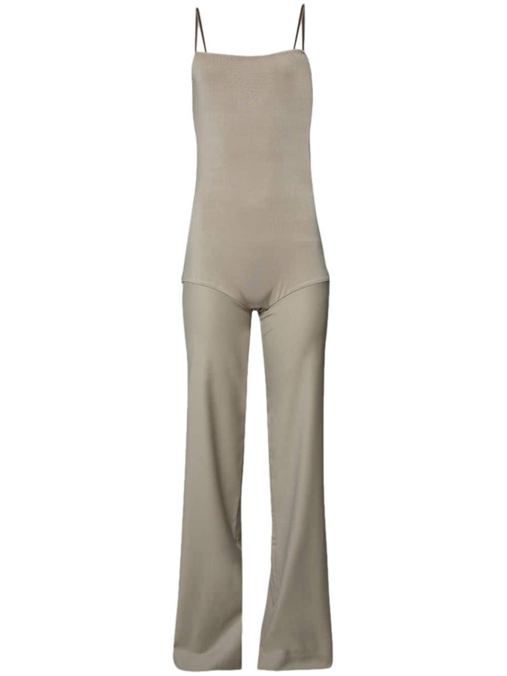 Christopher Esber Talus straight-leg jumpsuit - Neutrals von Christopher Esber