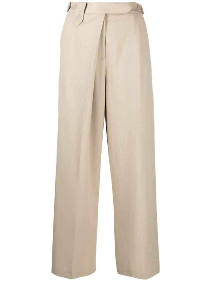 Christopher Esber The Bermuda pleated trousers - Neutrals von Christopher Esber