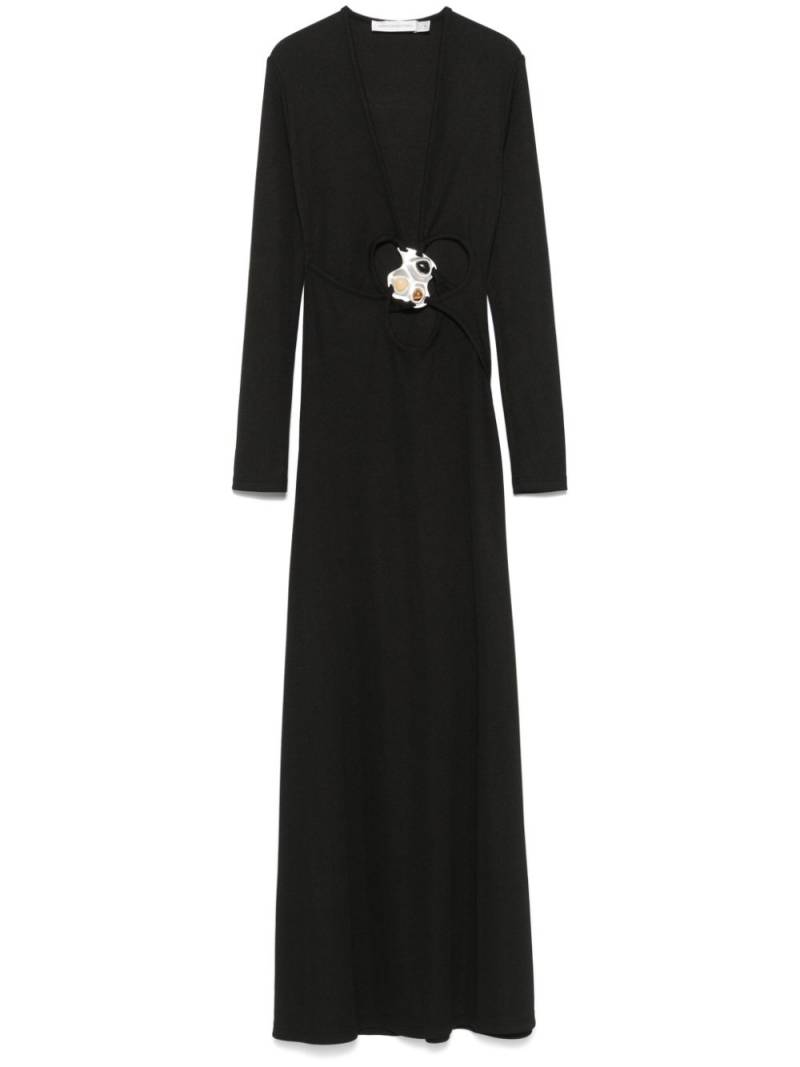 Christopher Esber Trio Stone maxi dress - Black von Christopher Esber