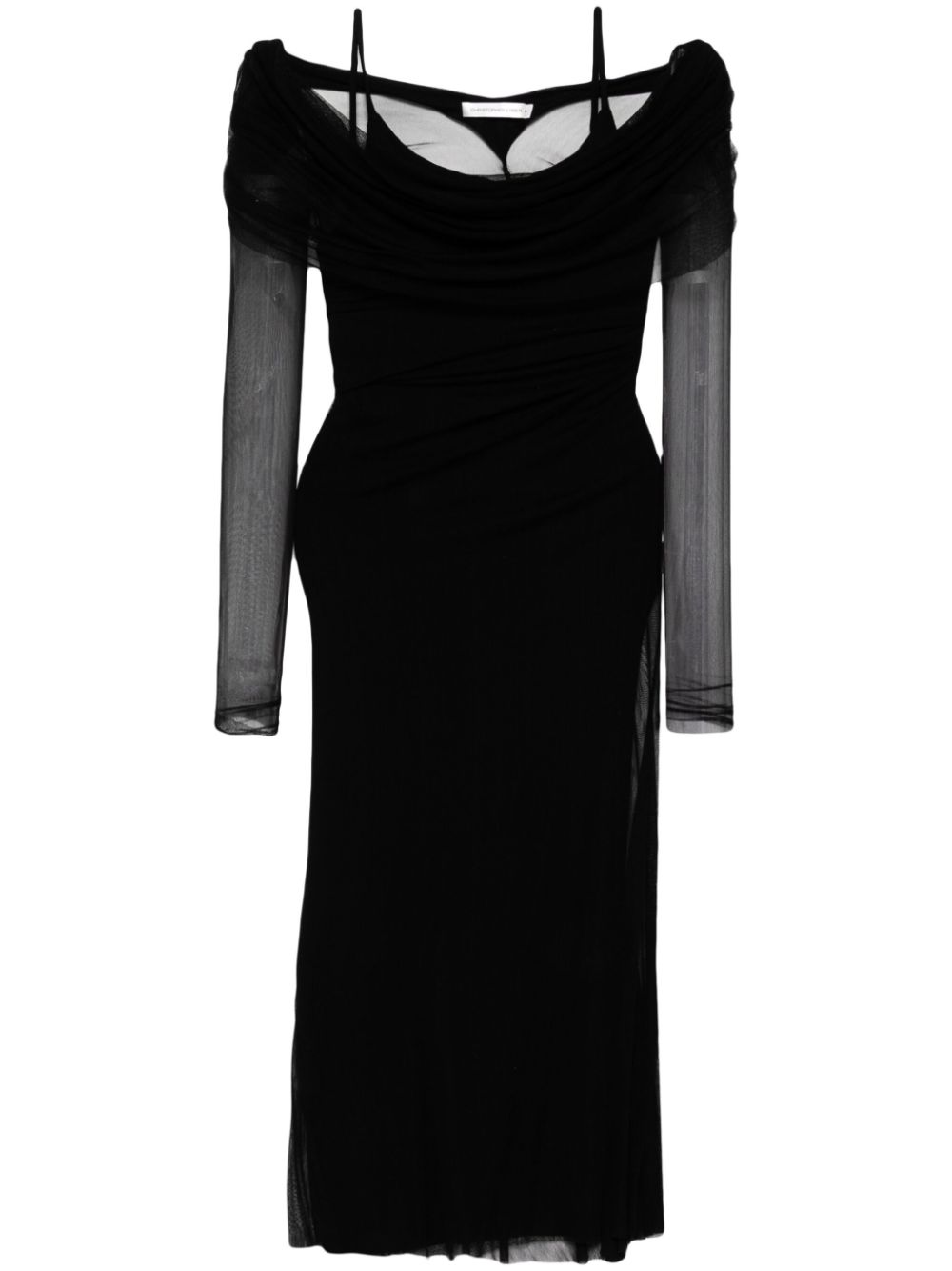 Christopher Esber Veiled dress - Black von Christopher Esber