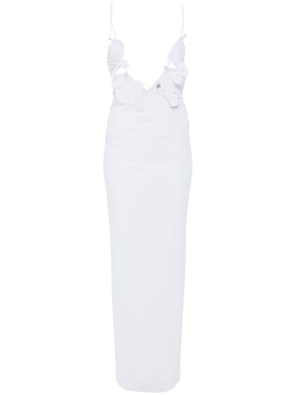 Christopher Esber Venus moulded dress - White von Christopher Esber