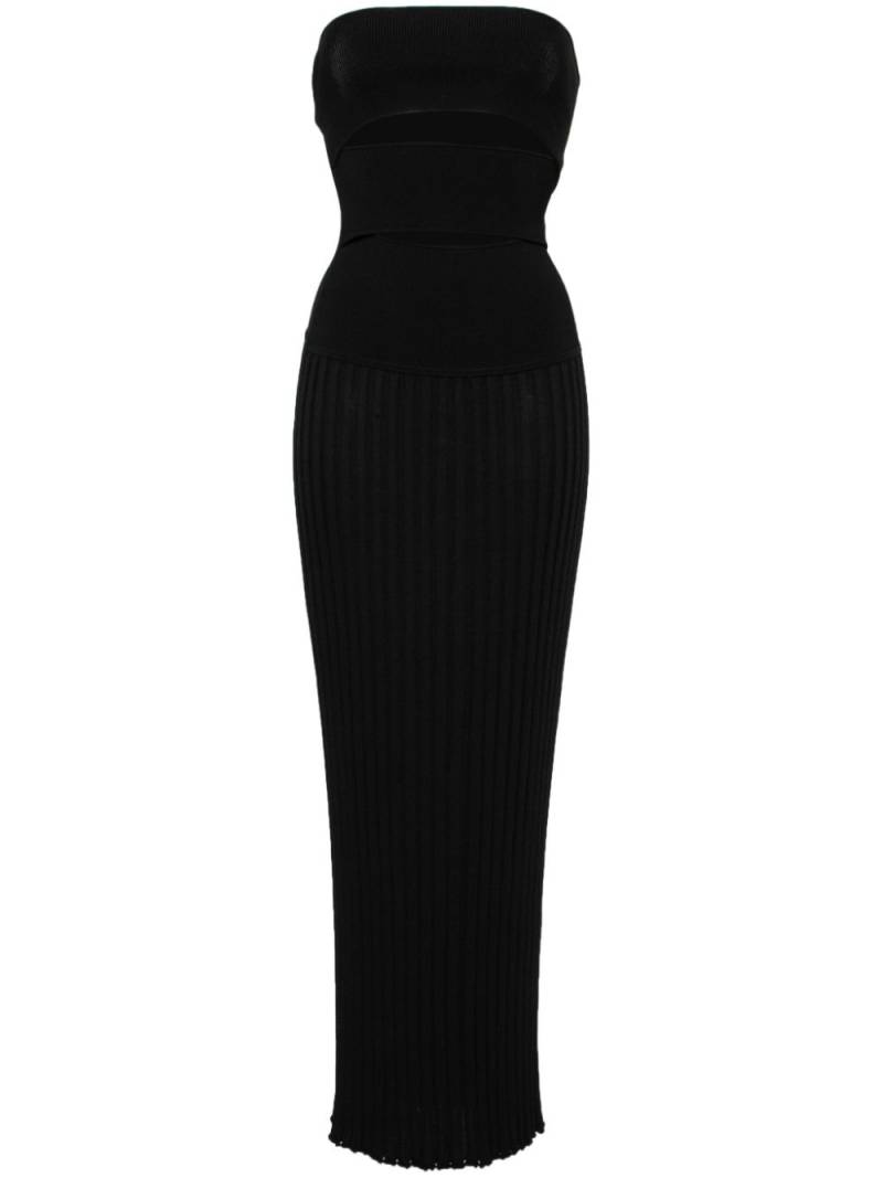 Christopher Esber asymmetric tank dress - Black von Christopher Esber