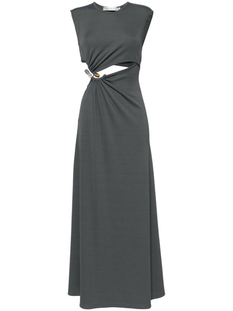 Christopher Esber concave stone tank dress - Grey von Christopher Esber