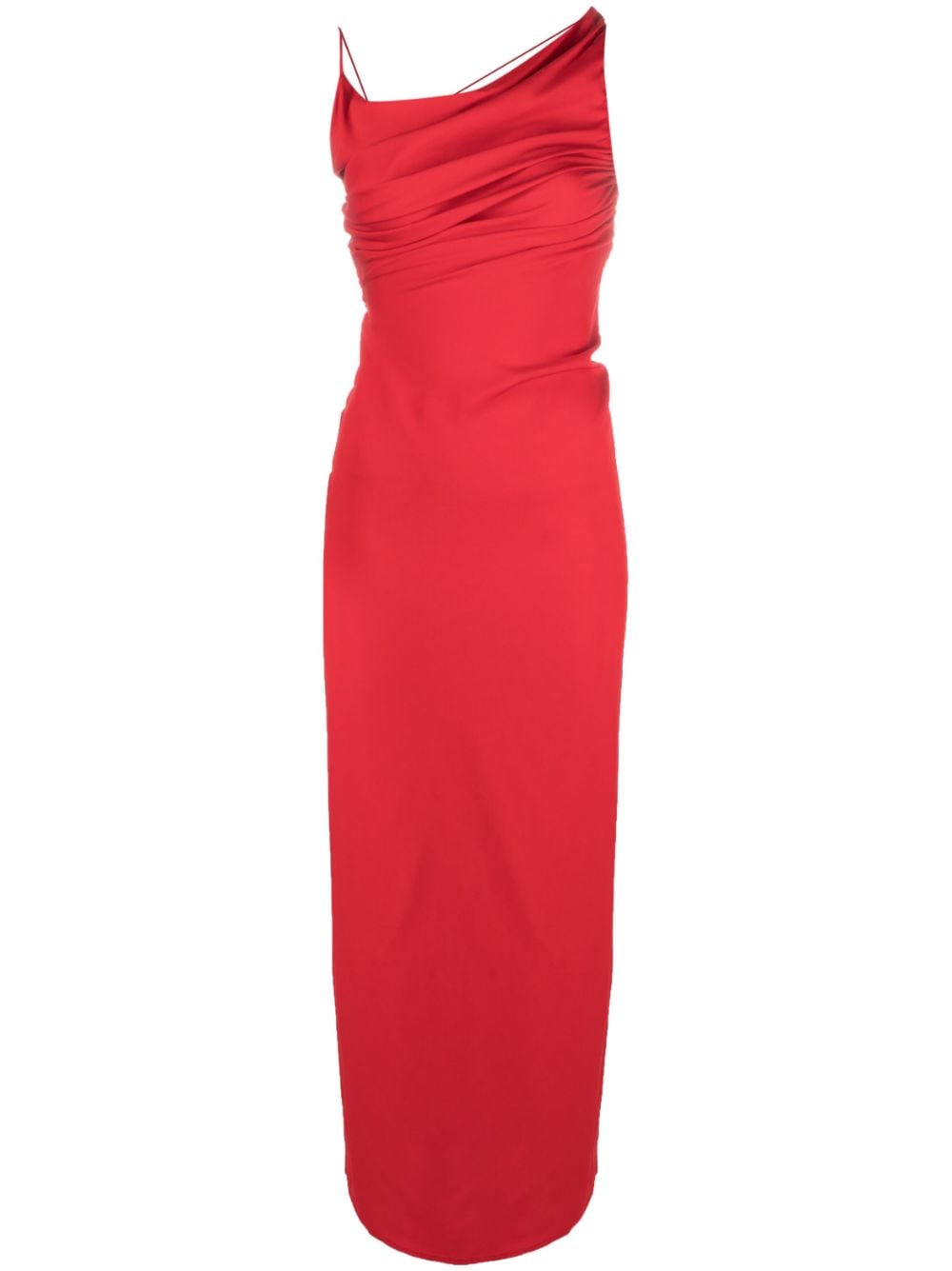 Christopher Esber cowl-neck draped dress - Red von Christopher Esber