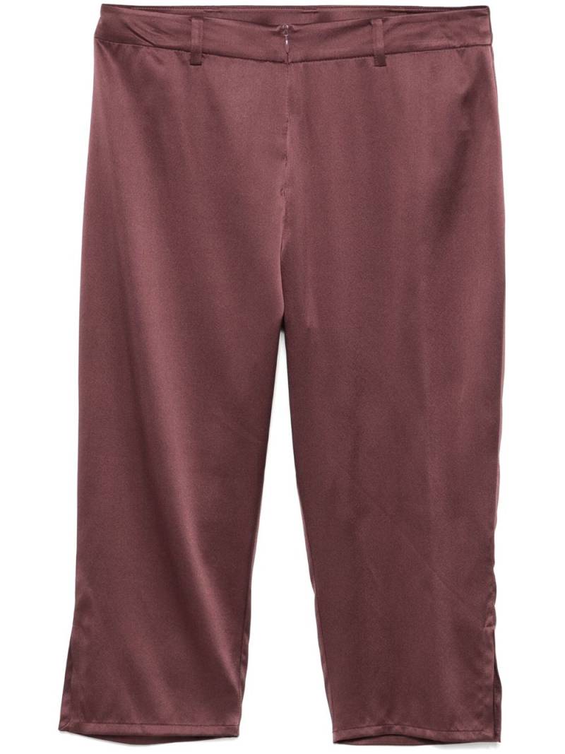 Christopher Esber cropped trousers - Red von Christopher Esber