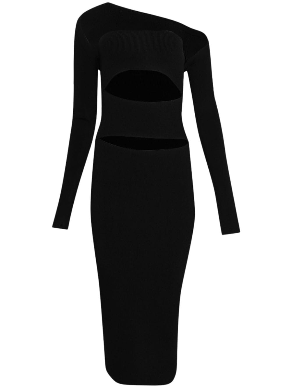 Christopher Esber cut-out knitted dress - Black von Christopher Esber