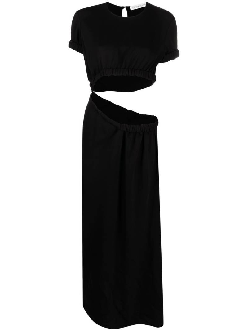 Christopher Esber cut-out maxi dress - Black von Christopher Esber