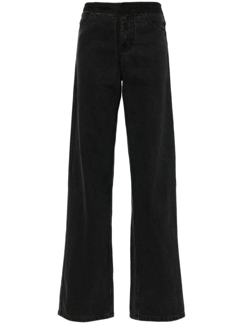 Christopher Esber deconstruct jeans - Black von Christopher Esber