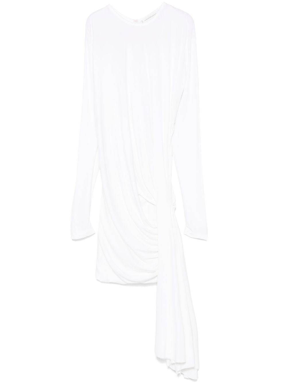 Christopher Esber draped-detailing mini dres - White von Christopher Esber