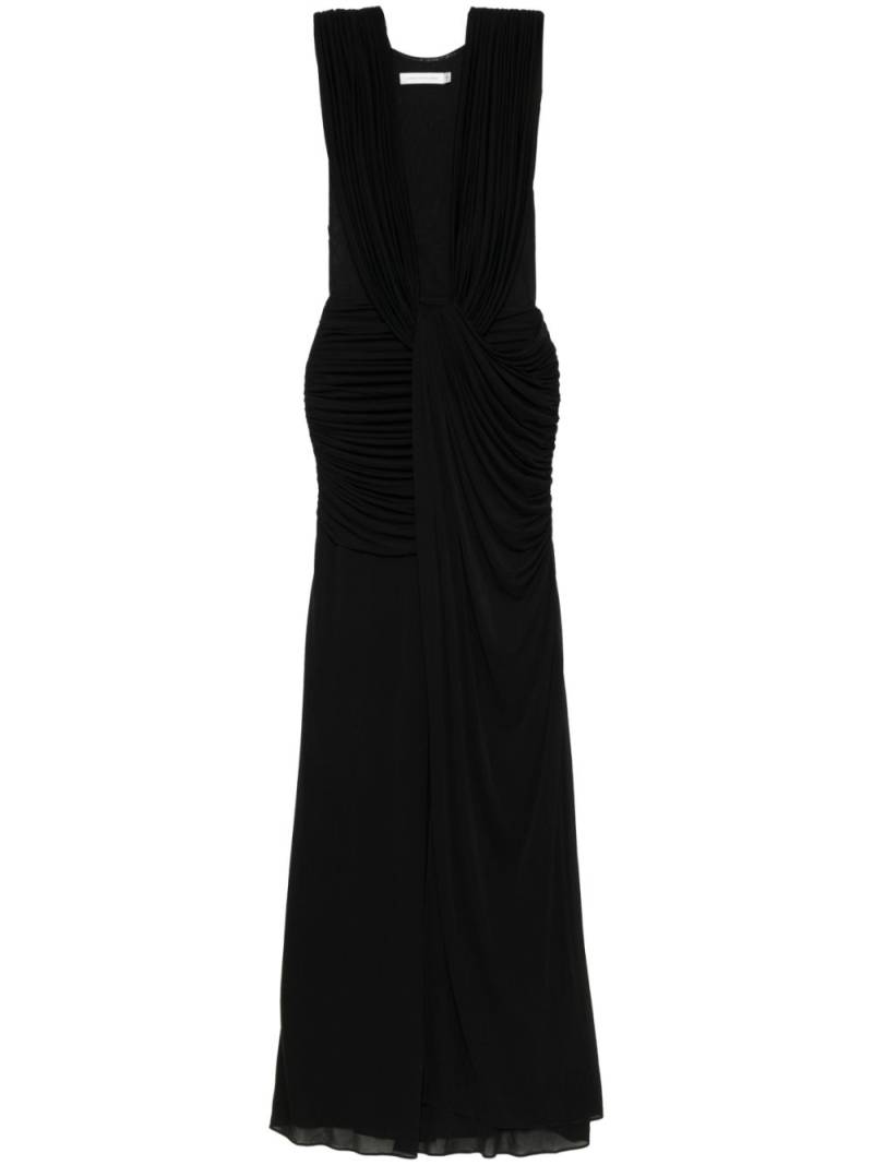 Christopher Esber draped maxi dress - Black von Christopher Esber