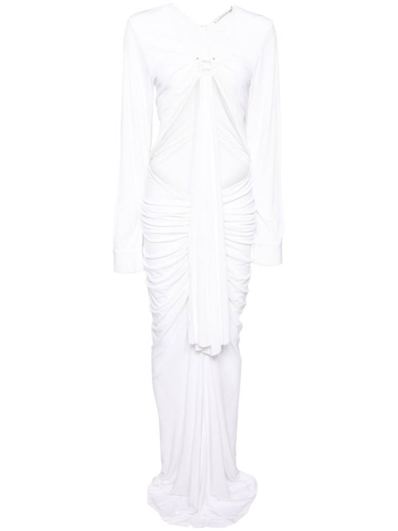 Christopher Esber long sleeves dress - White von Christopher Esber