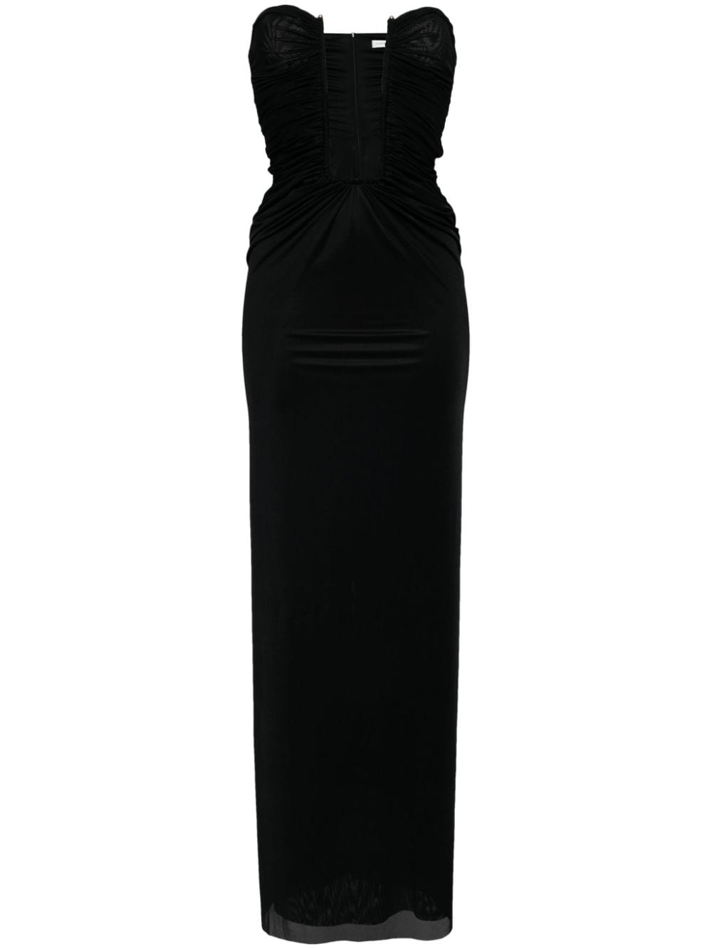 Christopher Esber plunge strapless dress - Black von Christopher Esber