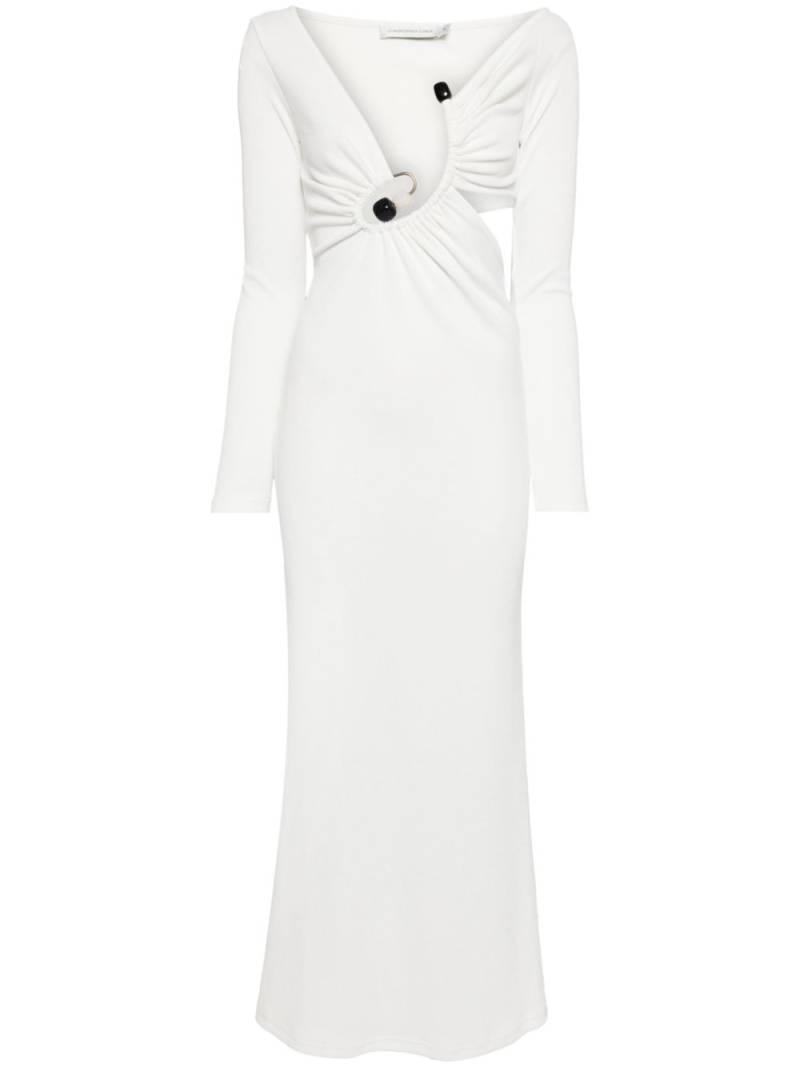 Christopher Esber spiral crystal dress - White von Christopher Esber