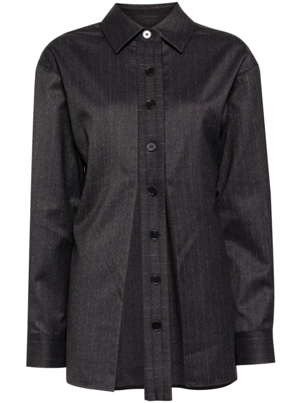 Christopher Esber tailored floating shirt - Grey von Christopher Esber