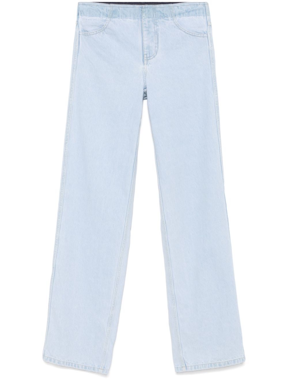 Christopher Esber wide-leg jeans - Blue von Christopher Esber