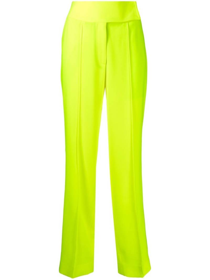 Christopher John Rogers tailored tapered trousers - Yellow von Christopher John Rogers