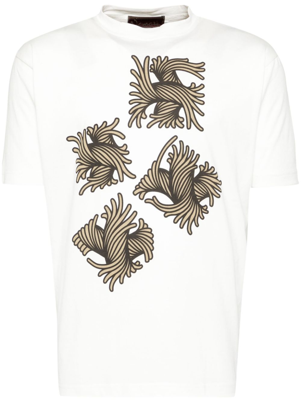 Christopher Nemeth printed T-shirt - White von Christopher Nemeth