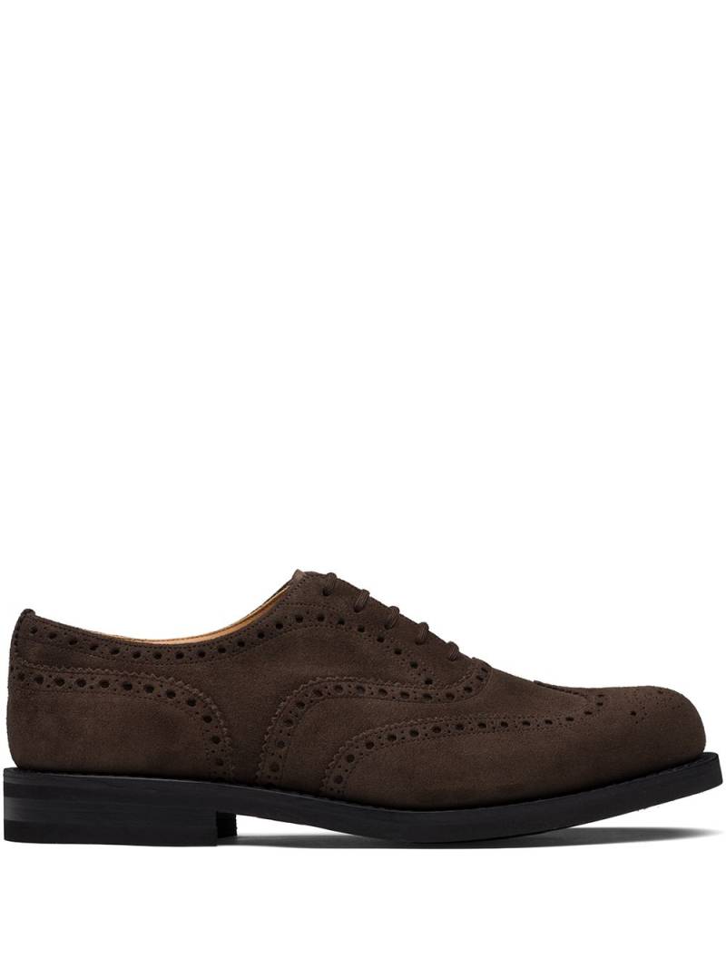 Church's Amersham LW suede Oxford brogues - Brown von Church's