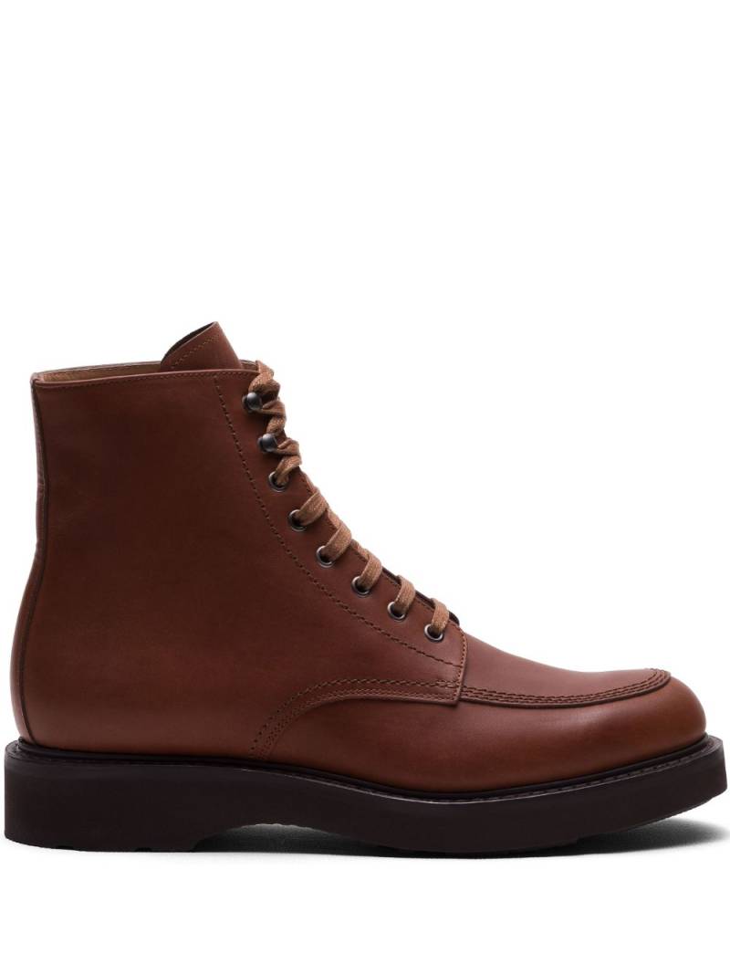 Church's Newick pull up calf lace-up boots - Brown von Church's