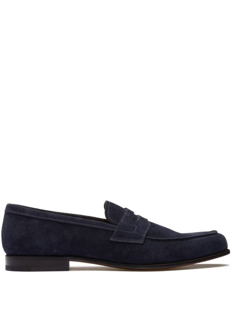 Church's Pembrey penny suede loafers - Blue von Church's