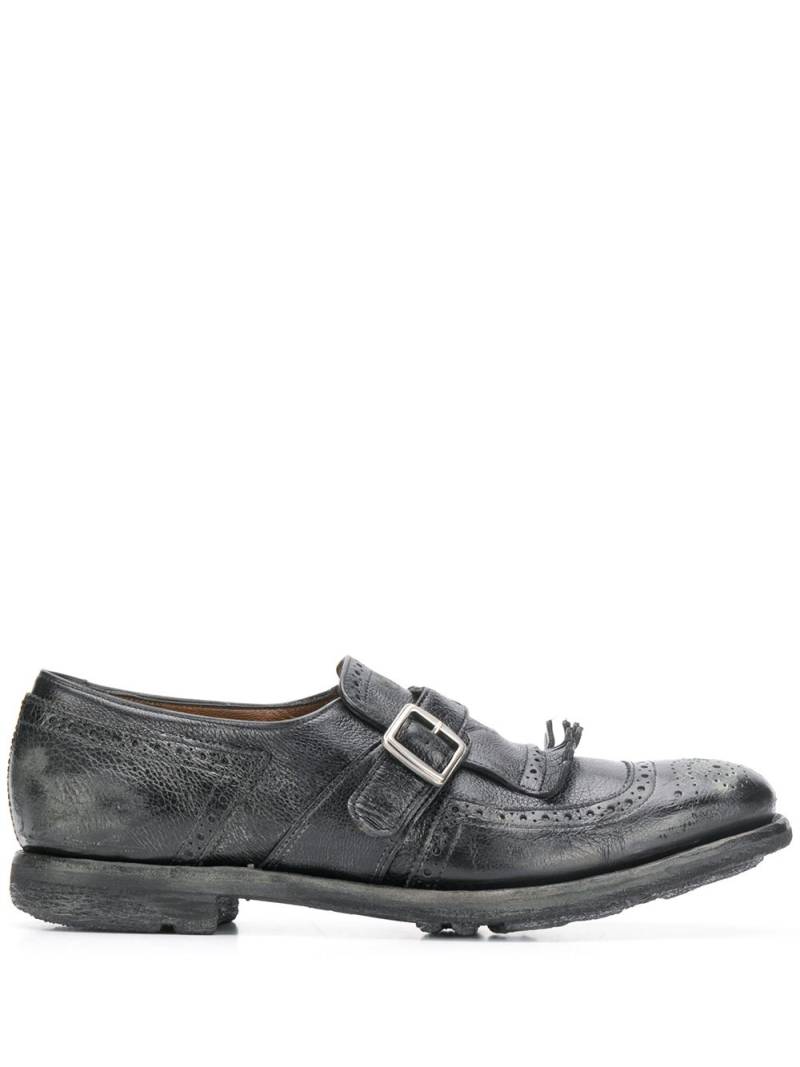 Church's Shanghai brogue monk shoes - Black von Church's