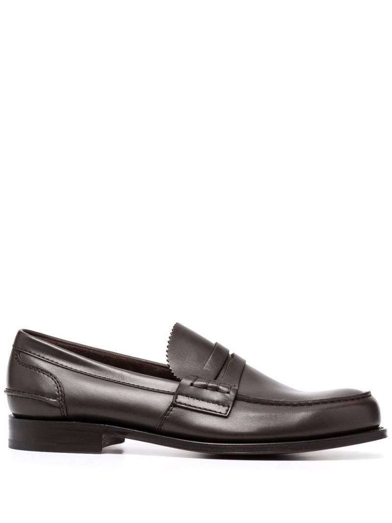 Church's Tunbridge leather loafers - Brown von Church's