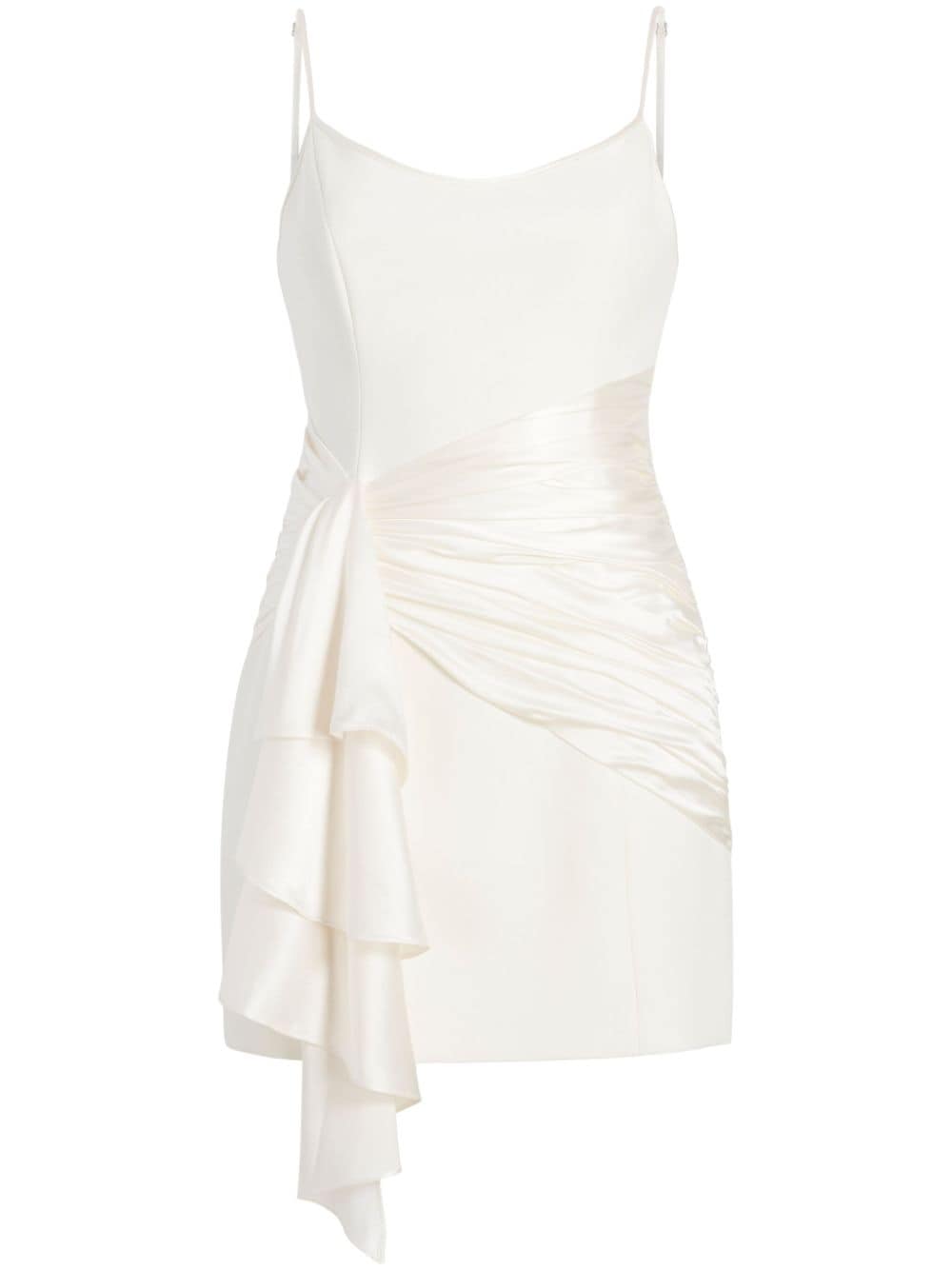 Cinq A Sept Anselle asymmetric short dress - White von Cinq A Sept