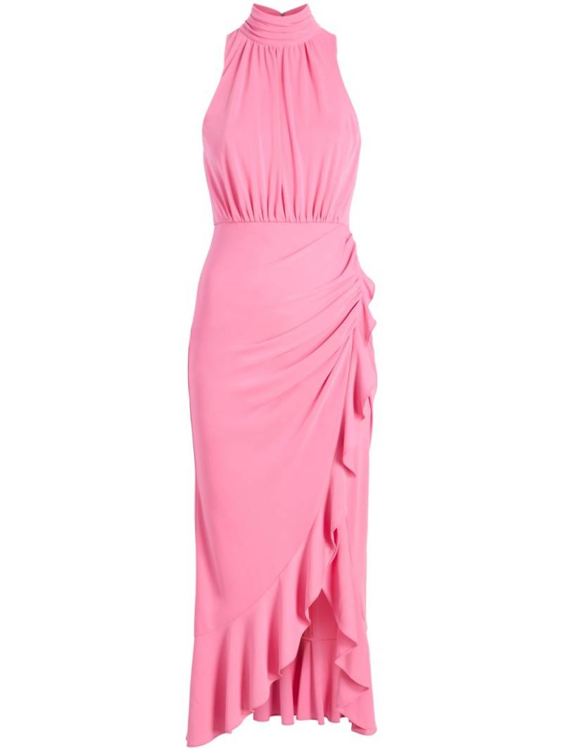 Cinq A Sept Antonia asymmetric midi dress - Pink von Cinq A Sept