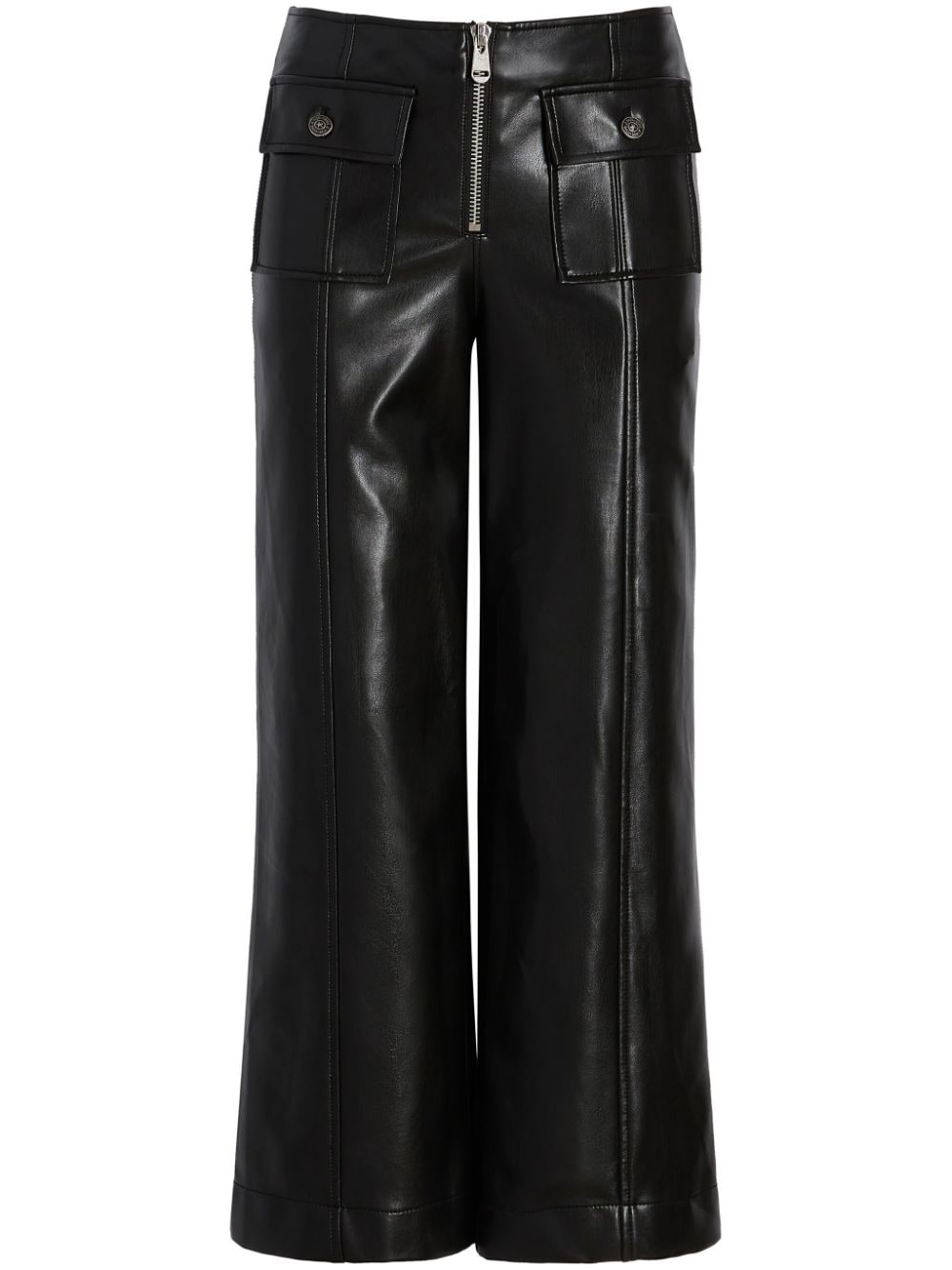 Cinq A Sept Azure faux-leather trousers - Black von Cinq A Sept