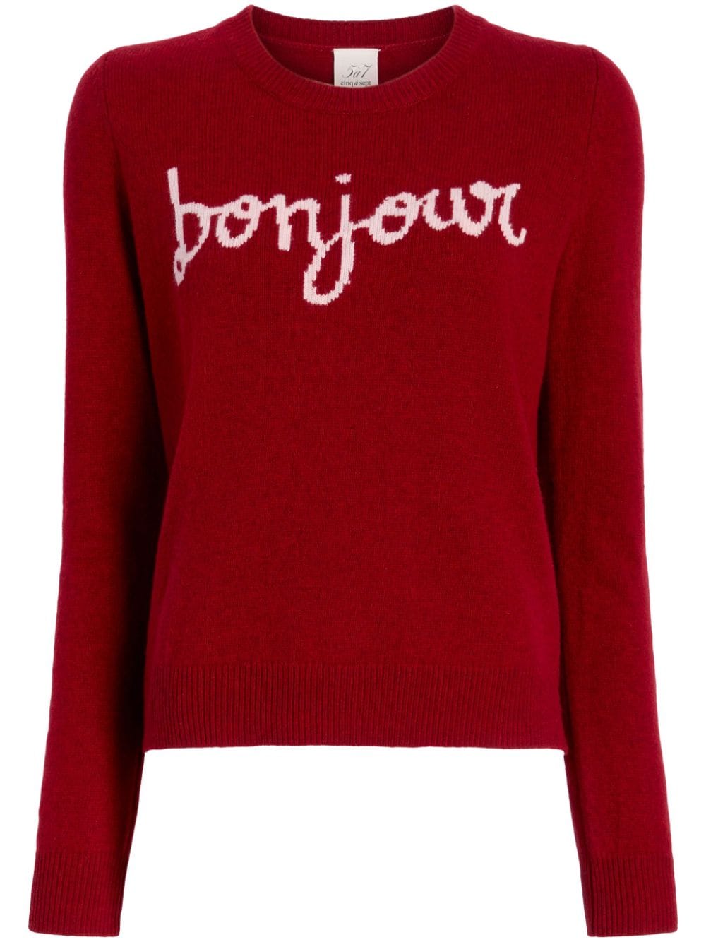 Cinq A Sept Bonjour sweater - Red von Cinq A Sept